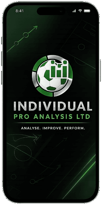 Individual Pro Analysis Performance Hub app on iPhone